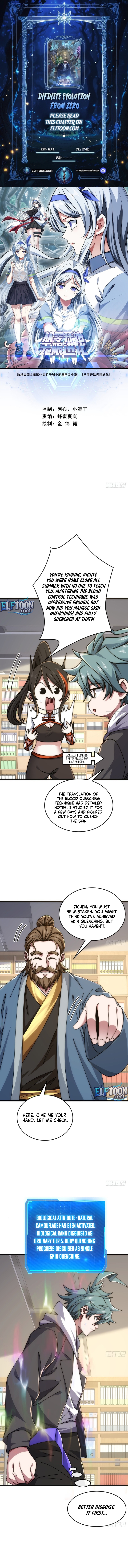 Read Infinite Evolution From Zero EN Manga Online