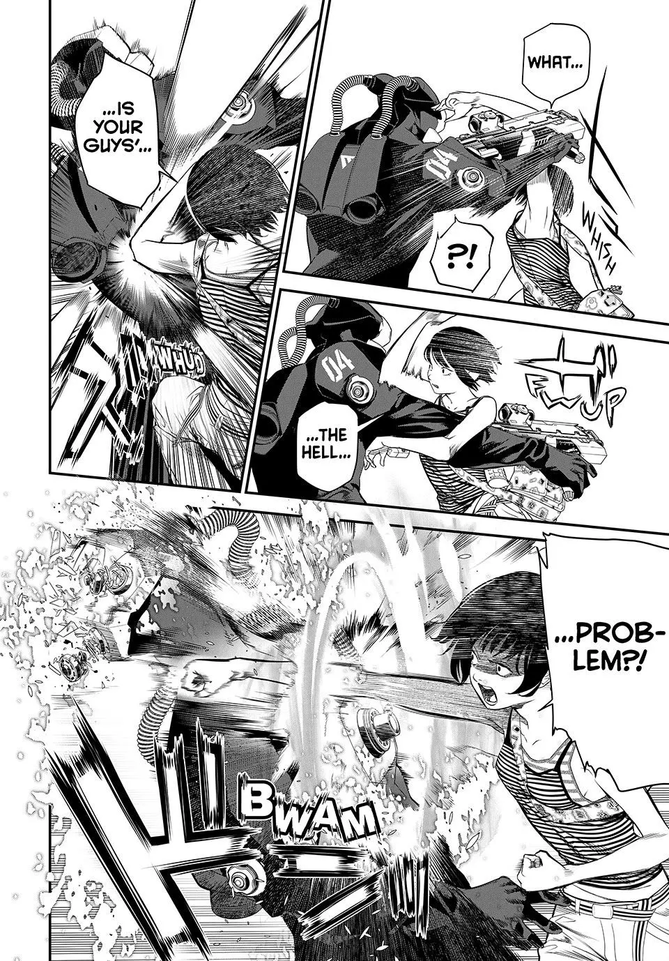Read Kaijin Fugeki EN Manga Online
