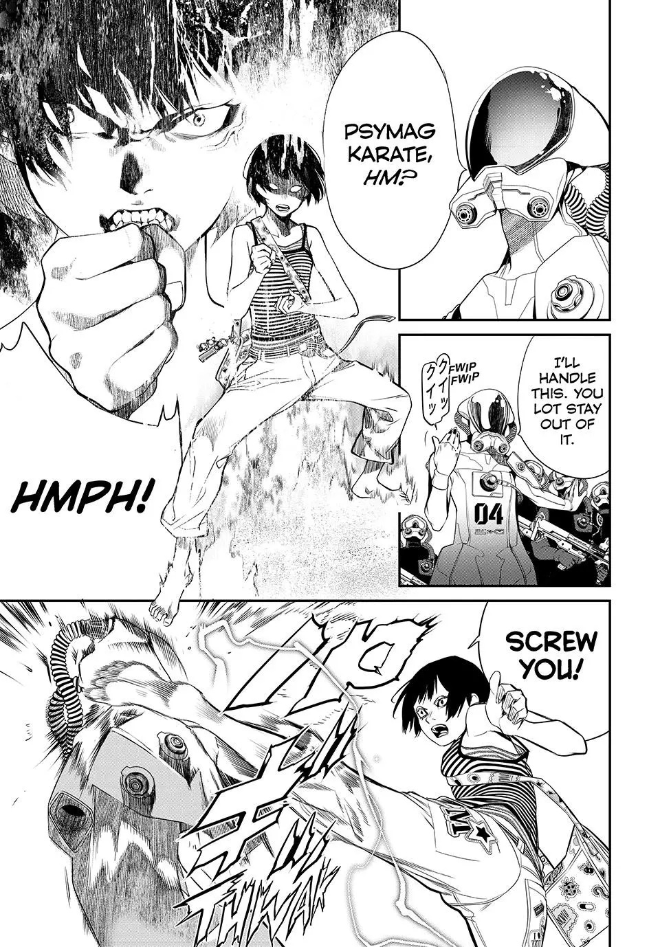 Read Kaijin Fugeki EN Manga Online