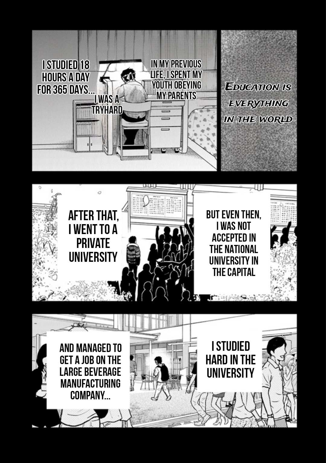 Read Ken to Mahou to Gakureki Shakai EN Manga Online
