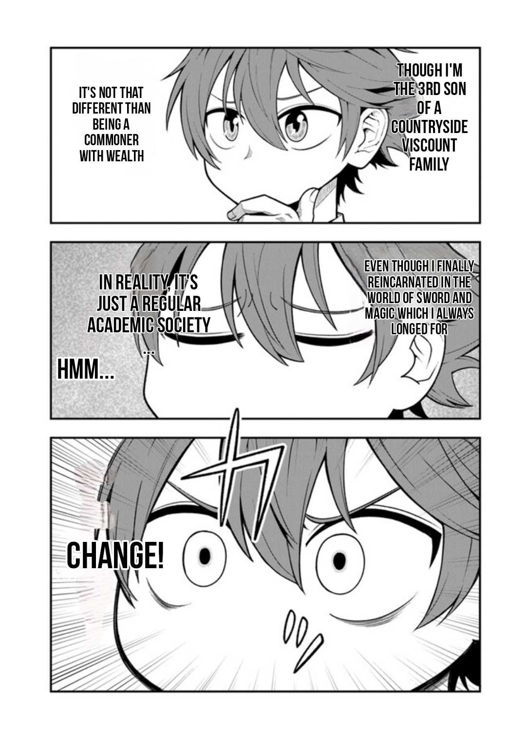 Read Ken to Mahou to Gakureki Shakai EN Manga Online