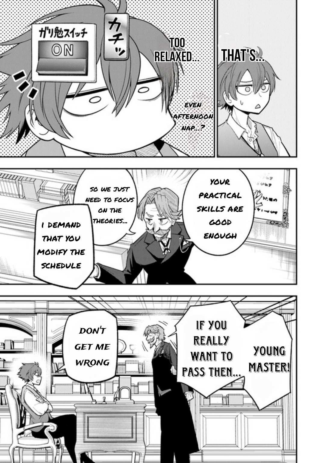 Read Ken to Mahou to Gakureki Shakai EN Manga Online