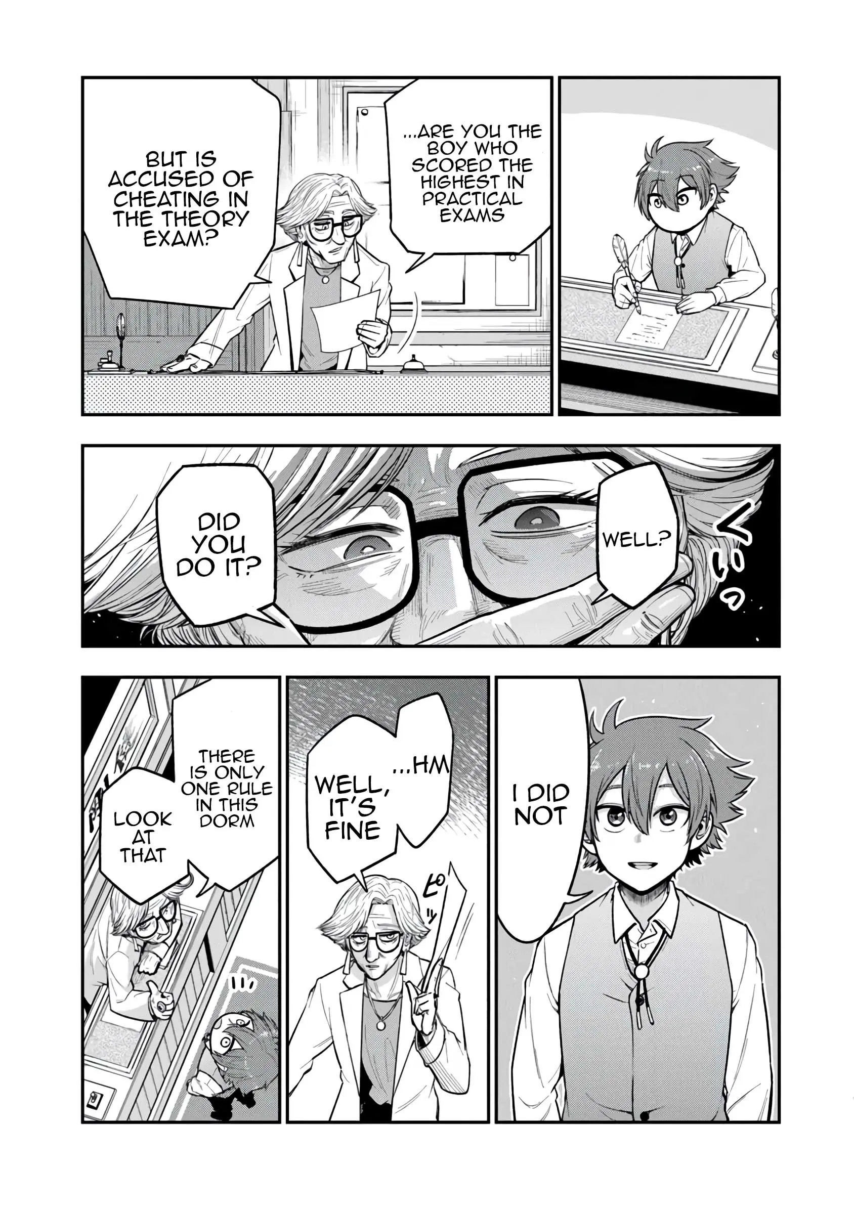 Read Ken to Mahou to Gakureki Shakai EN Manga Online