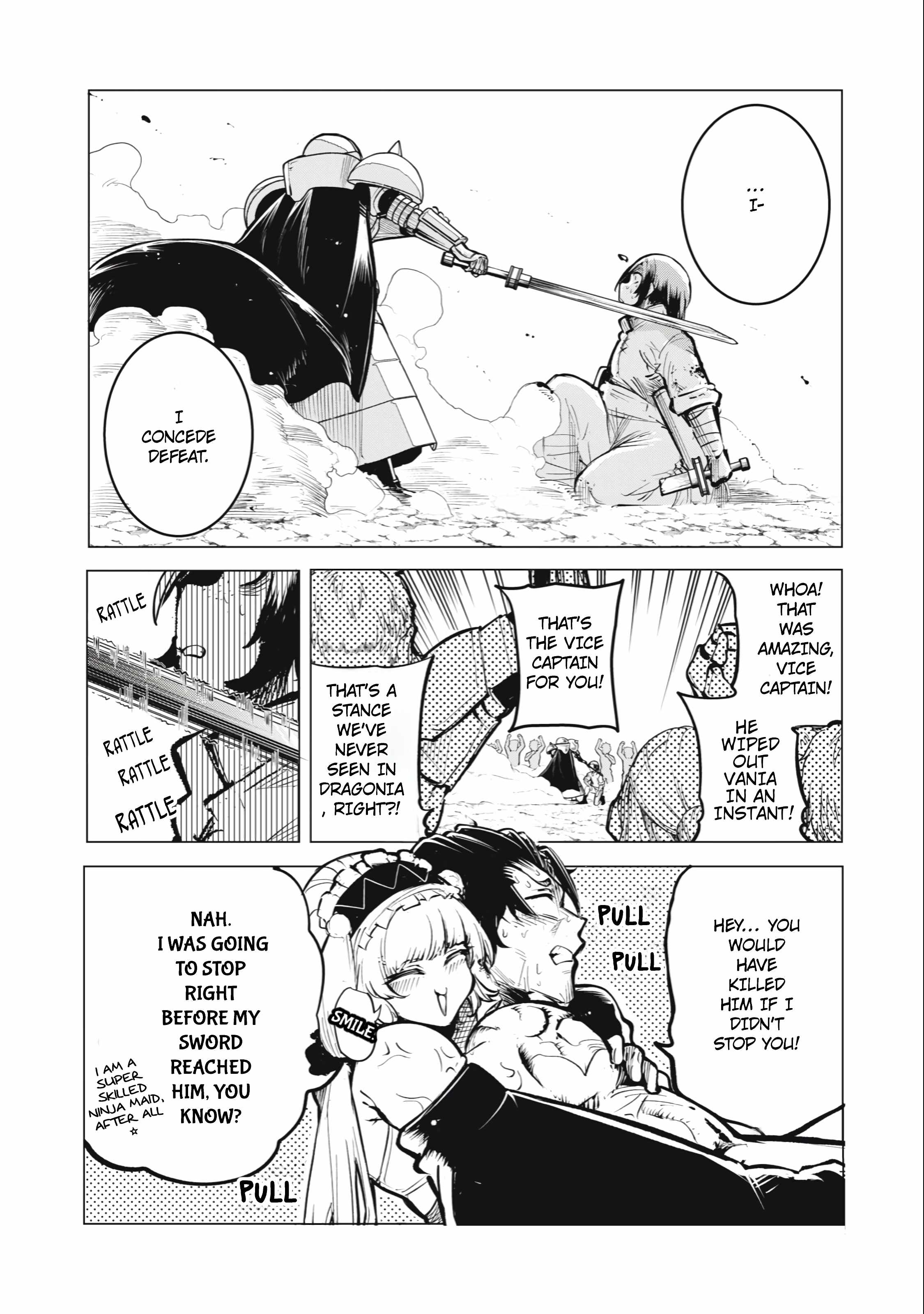 Read Kuni wo Owareta Ryuushi-san, Hirowareta Ringoku de Ukkari Musou Shite Shimau. ~Jakushou Kokka ga Tairiku Saikyou no Ryuu no Rakuen ni Naru made EN Manga Online