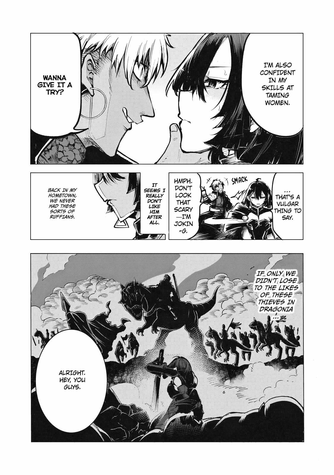 Read Kuni wo Owareta Ryuushi-san, Hirowareta Ringoku de Ukkari Musou Shite Shimau. ~Jakushou Kokka ga Tairiku Saikyou no Ryuu no Rakuen ni Naru made EN Manga Online