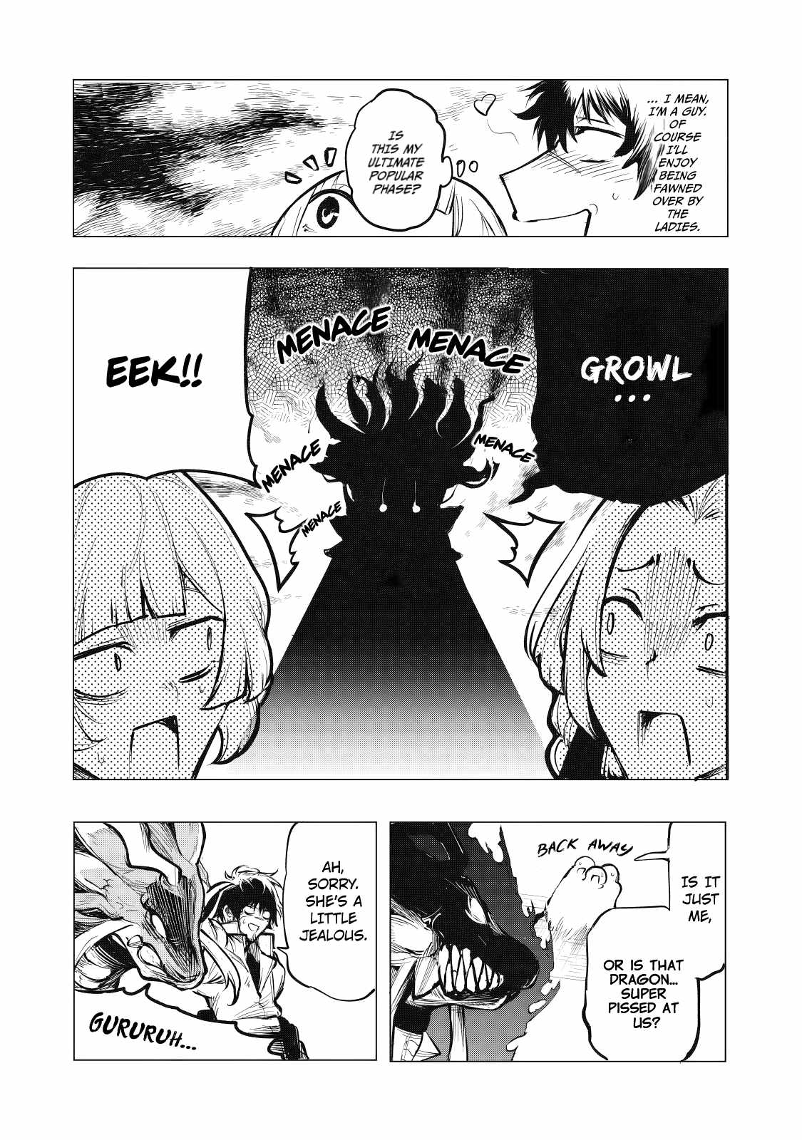 Read Kuni wo Owareta Ryuushi-san, Hirowareta Ringoku de Ukkari Musou Shite Shimau. ~Jakushou Kokka ga Tairiku Saikyou no Ryuu no Rakuen ni Naru made EN Manga Online
