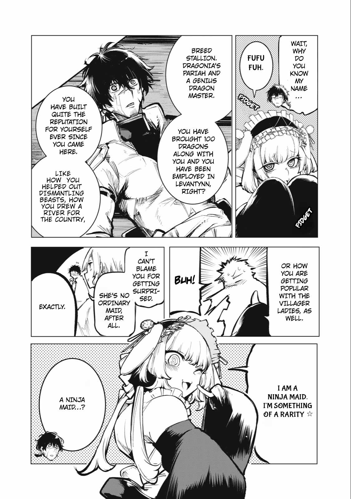Read Kuni wo Owareta Ryuushi-san, Hirowareta Ringoku de Ukkari Musou Shite Shimau. ~Jakushou Kokka ga Tairiku Saikyou no Ryuu no Rakuen ni Naru made EN Manga Online