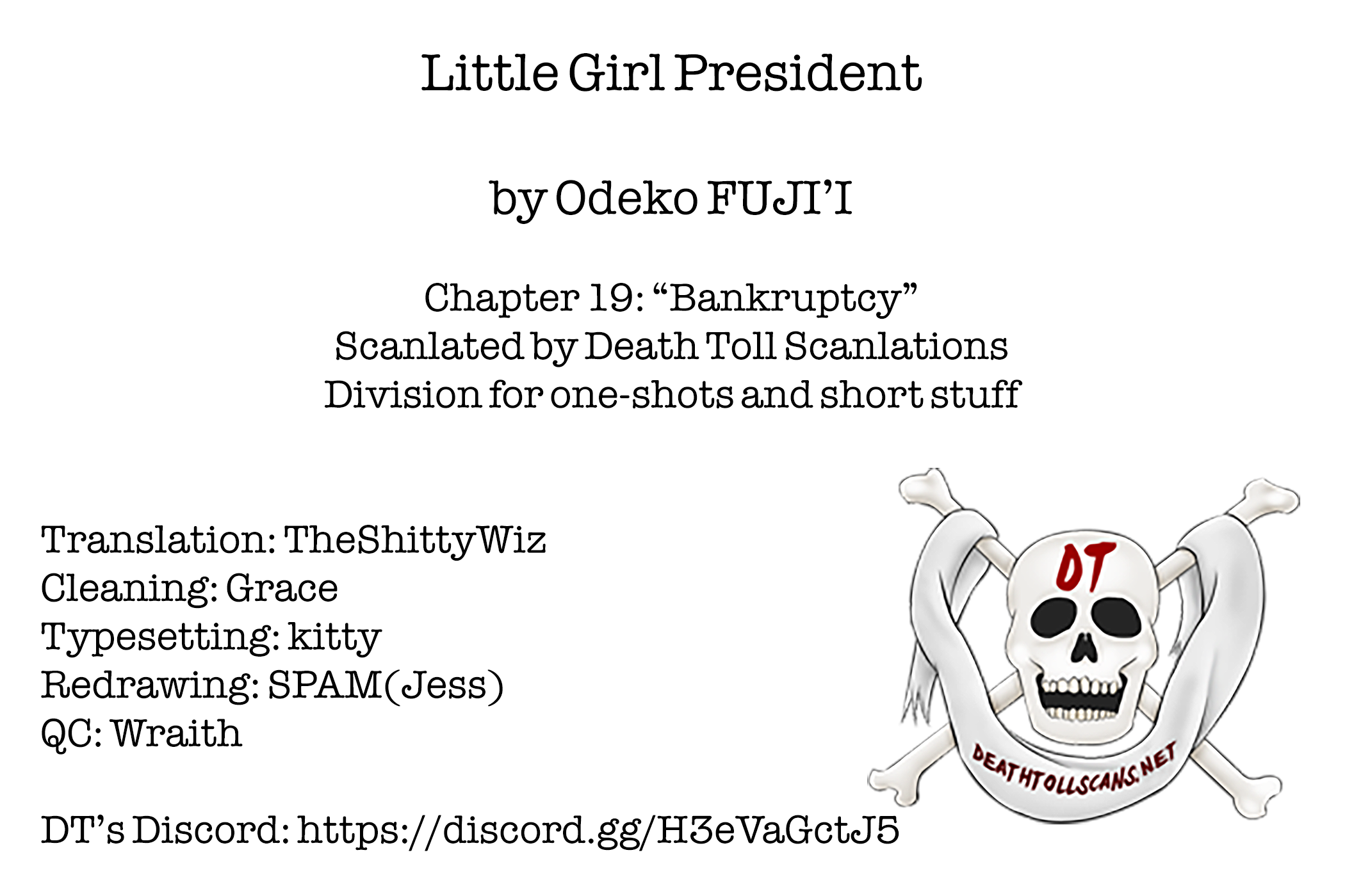 Read Little Girl President EN Manga Online