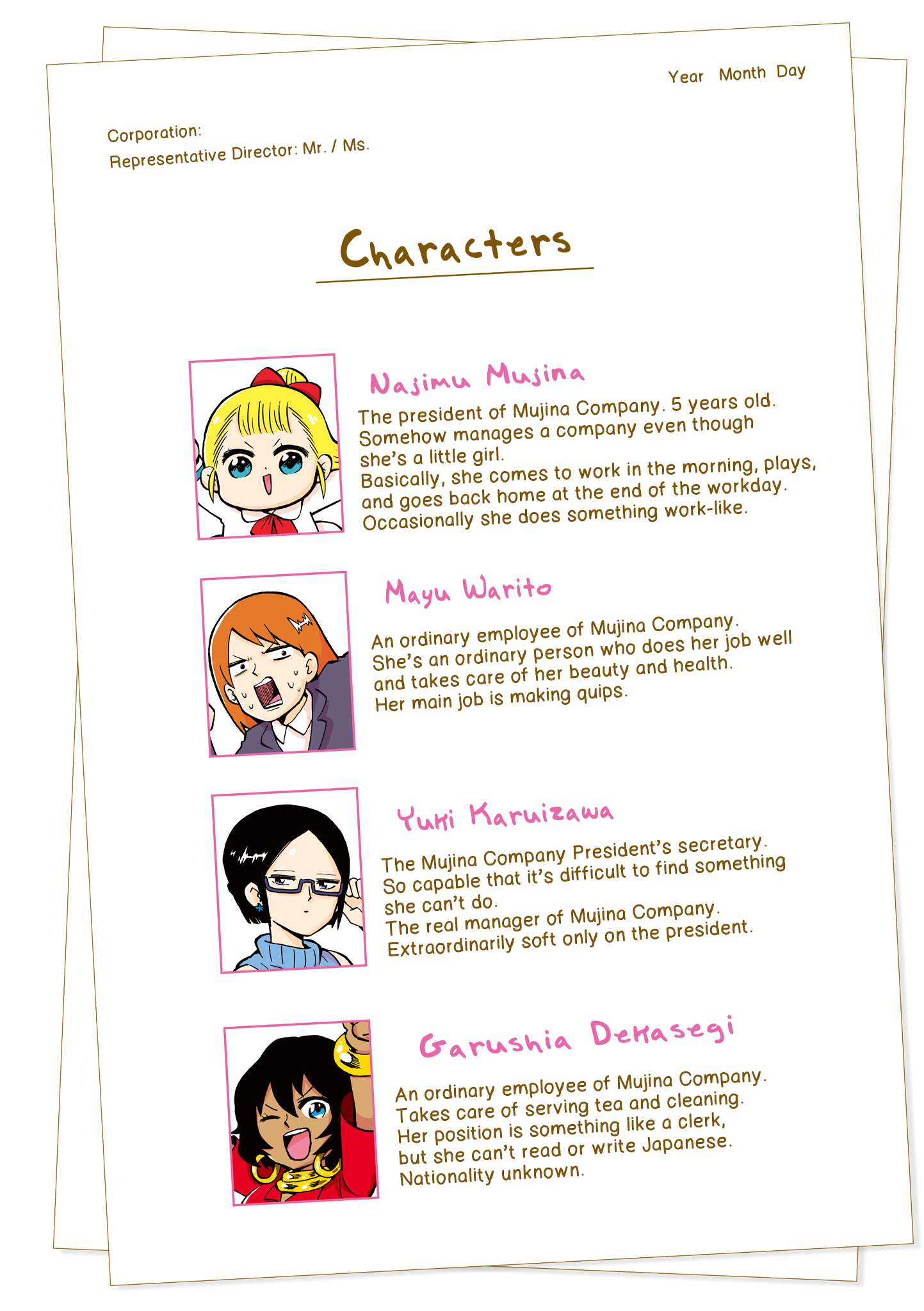 Read Little Girl President EN Manga Online