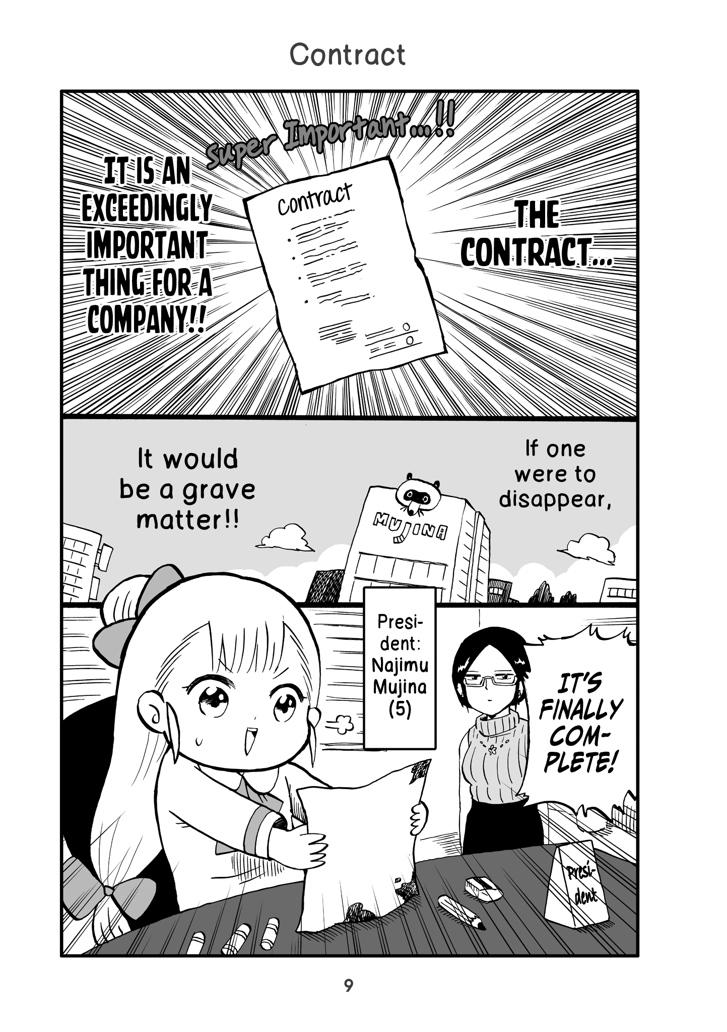Read Little Girl President EN Manga Online