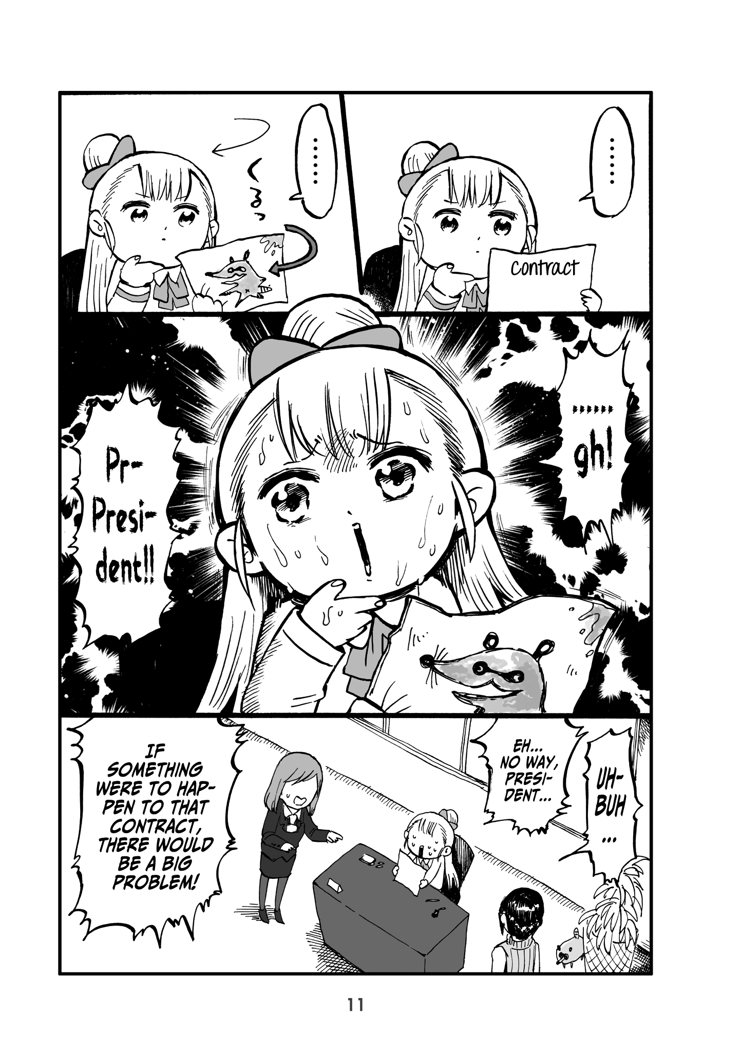 Read Little Girl President EN Manga Online