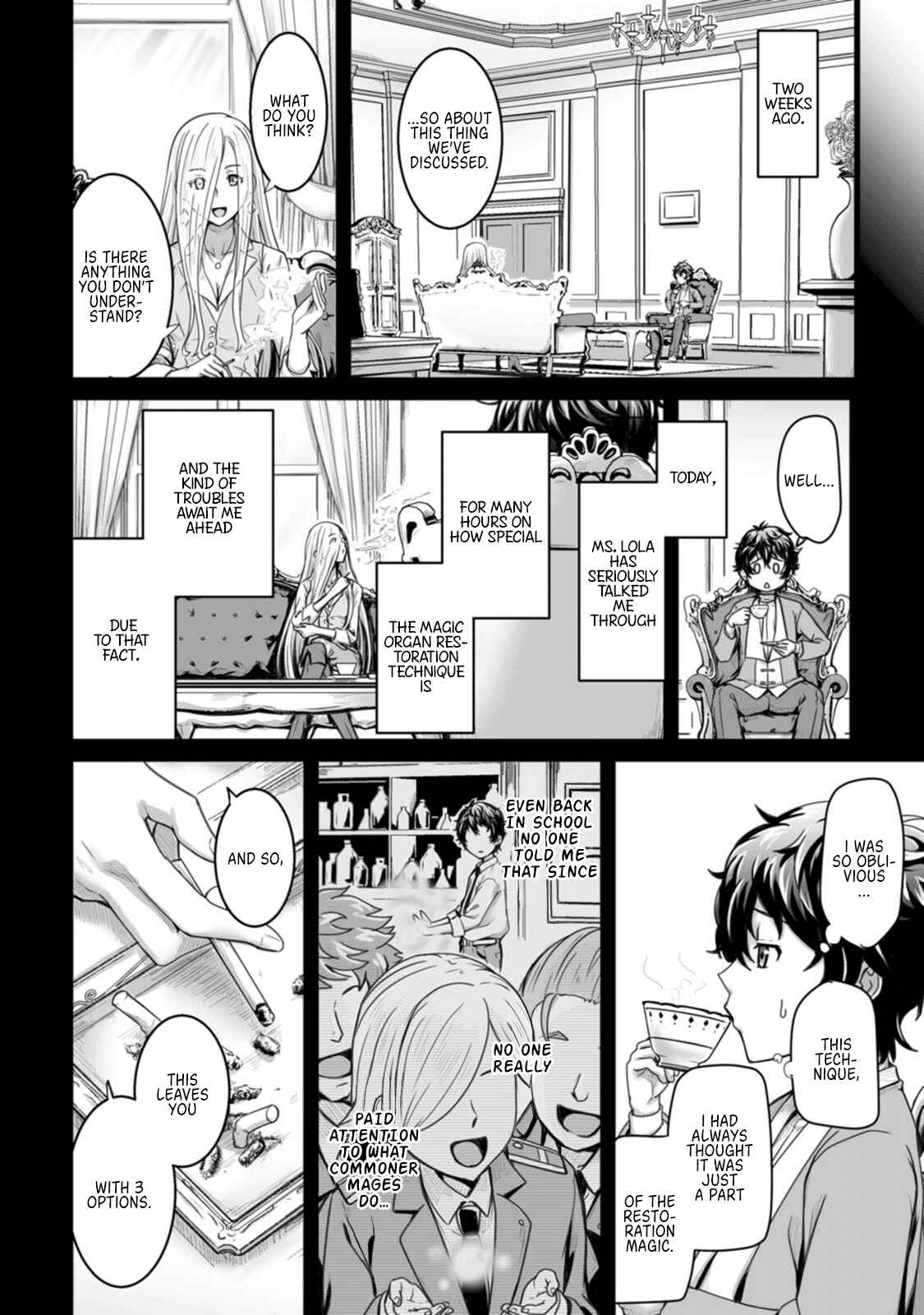 Read Living in Another World by Taking Commissions_ A Relaxing and Comfy Life of the Restoration Magician’s Staffing Agency EN Manga Online