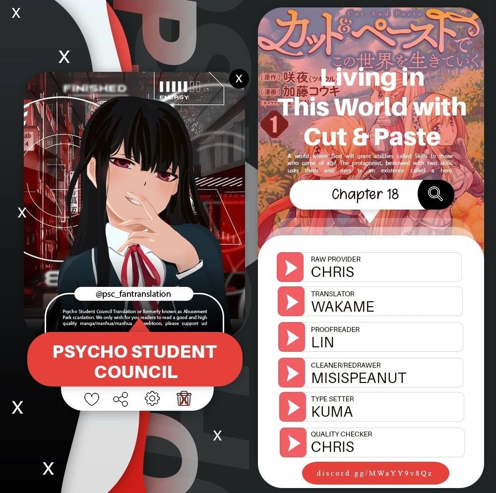 Read Living in This World With Cut & Paste EN Manga Online