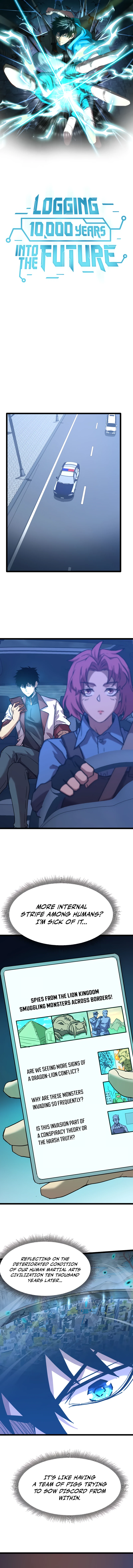 Read Logging 10,000 Years into the Future EN Manga Online