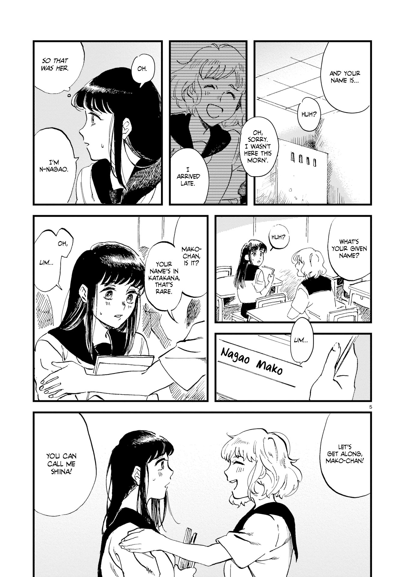 Read Mako-chan to Umi EN Manga Online