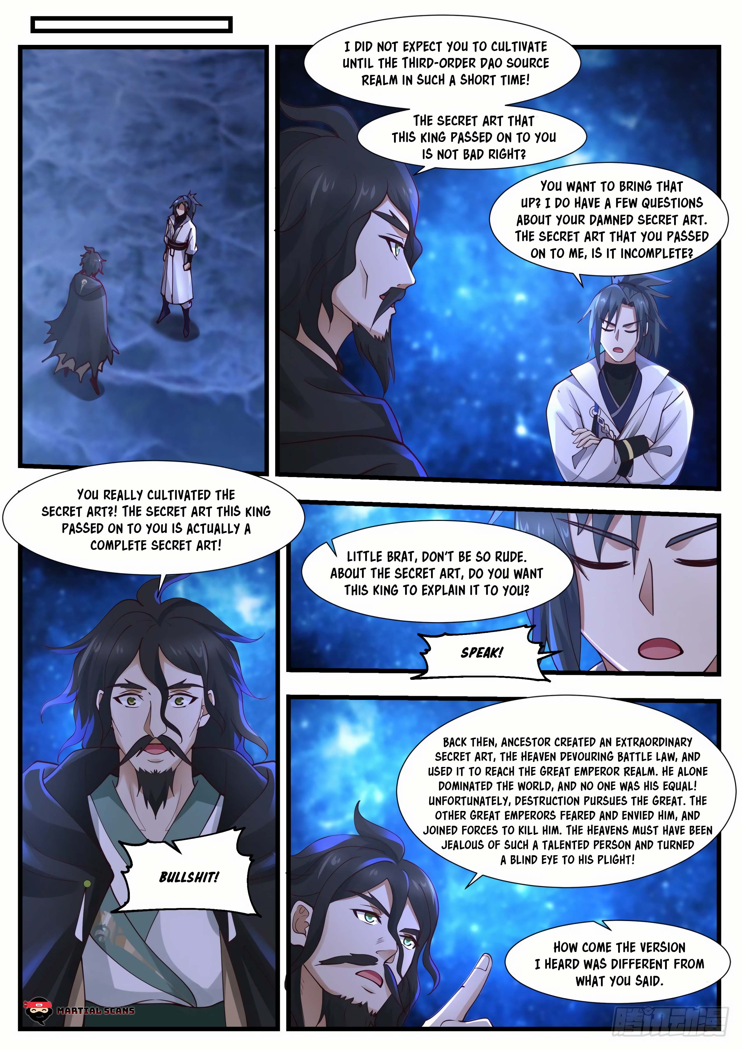 Read Martial Peak En Manga Online