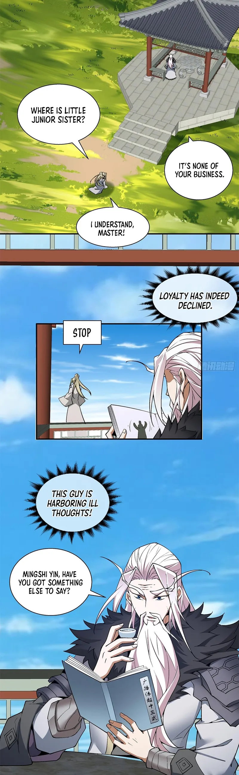 Read My Disciples Are All Big Villains EN Manga Online