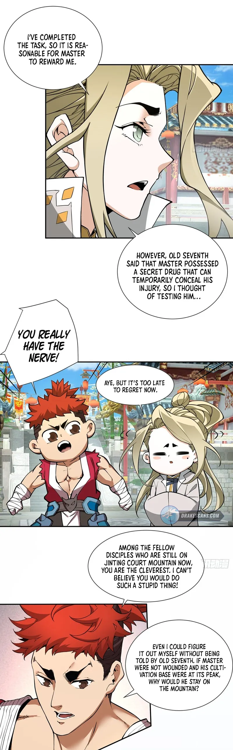 Read My Disciples Are All Big Villains EN Manga Online