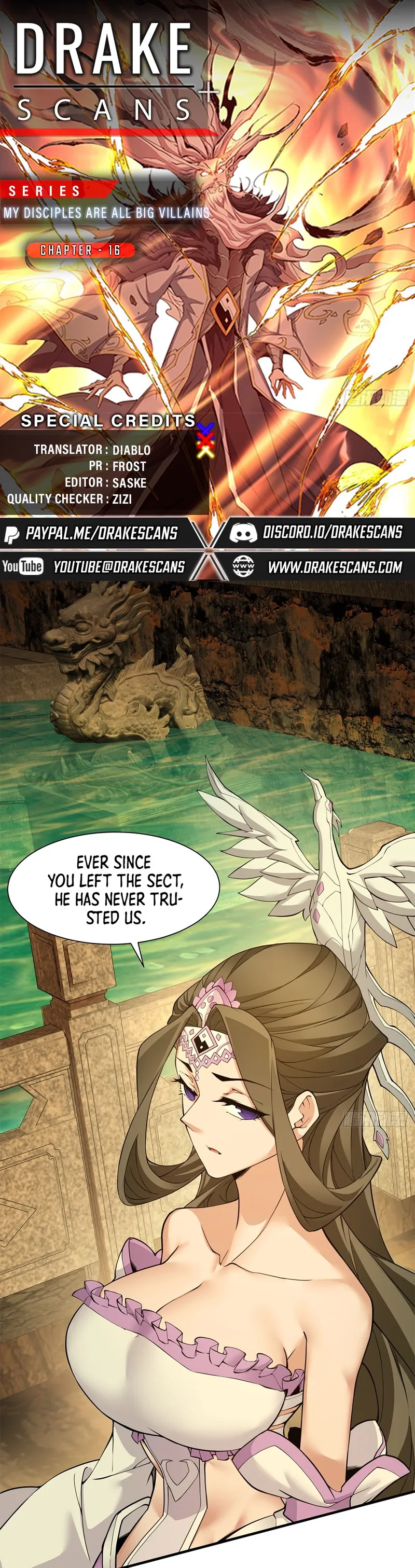 Read My Disciples Are All Big Villains EN Manga Online
