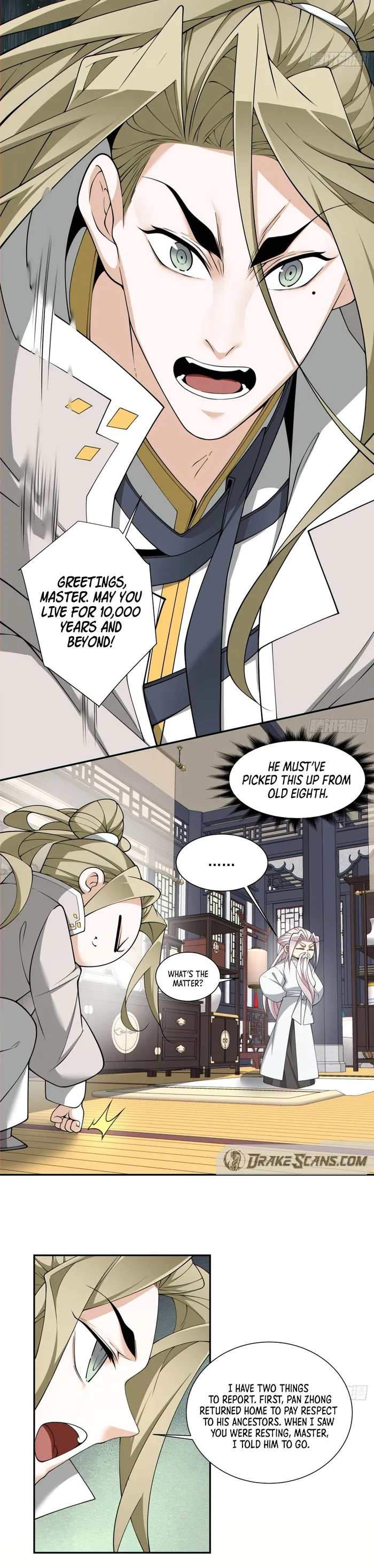 Read My Disciples Are All Big Villains EN Manga Online