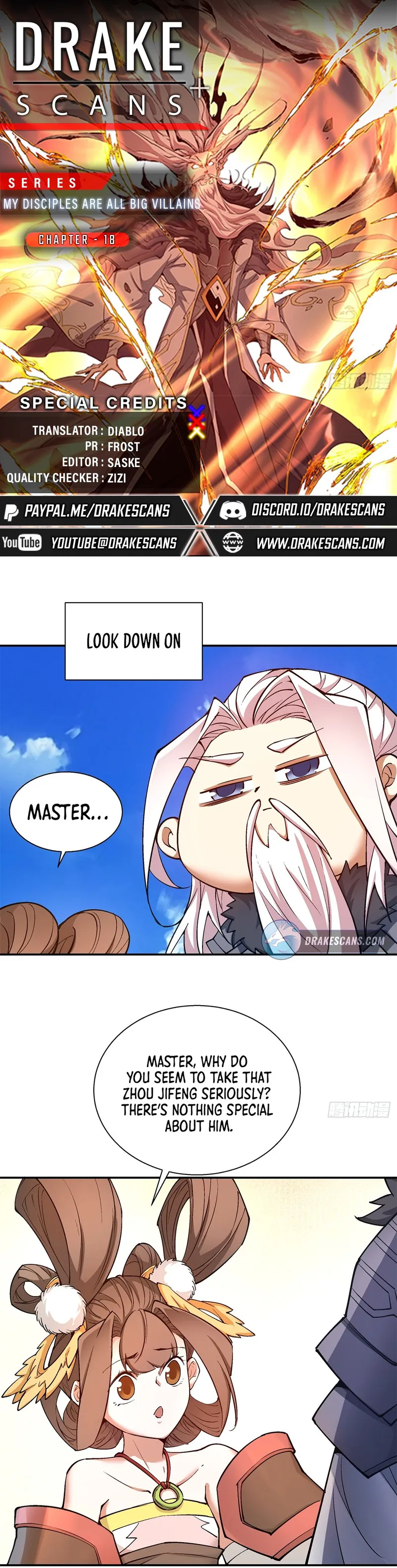 Read My Disciples Are All Big Villains EN Manga Online