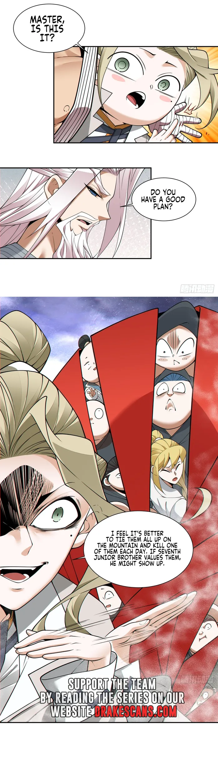 Read My Disciples Are All Big Villains EN Manga Online