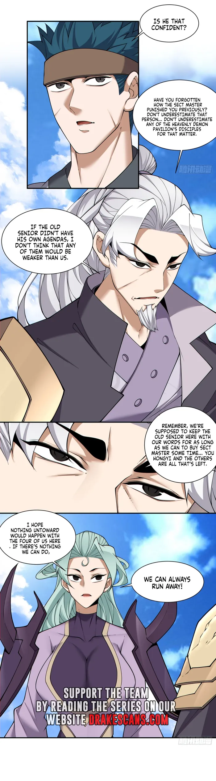 Read My Disciples Are All Big Villains EN Manga Online
