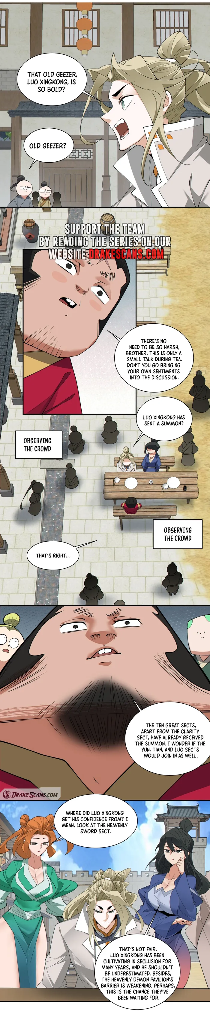 Read My Disciples Are All Big Villains EN Manga Online