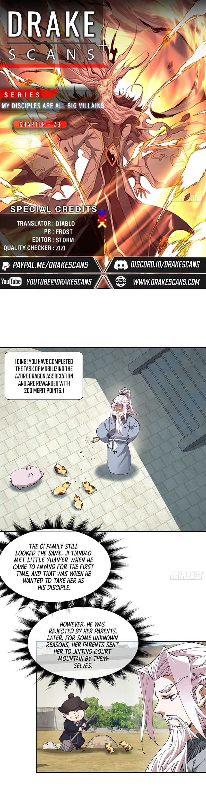 Read My Disciples Are All Big Villains EN Manga Online