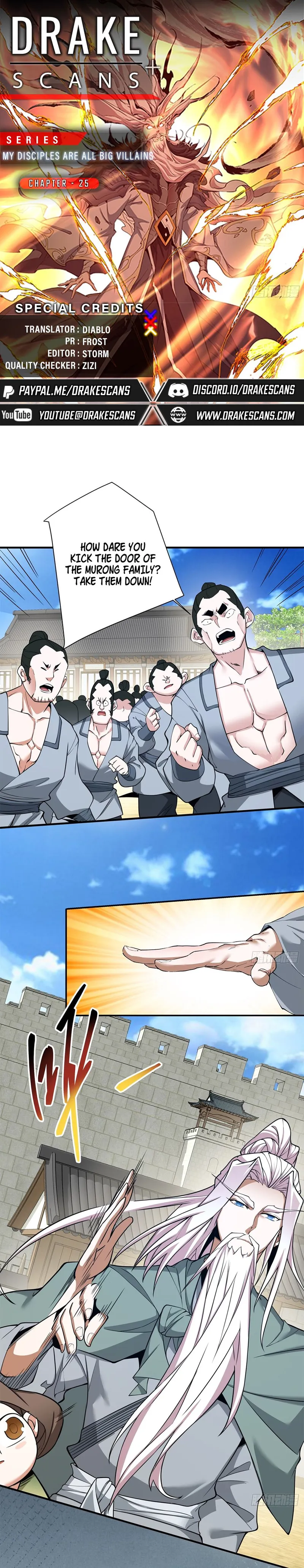 Read My Disciples Are All Big Villains EN Manga Online