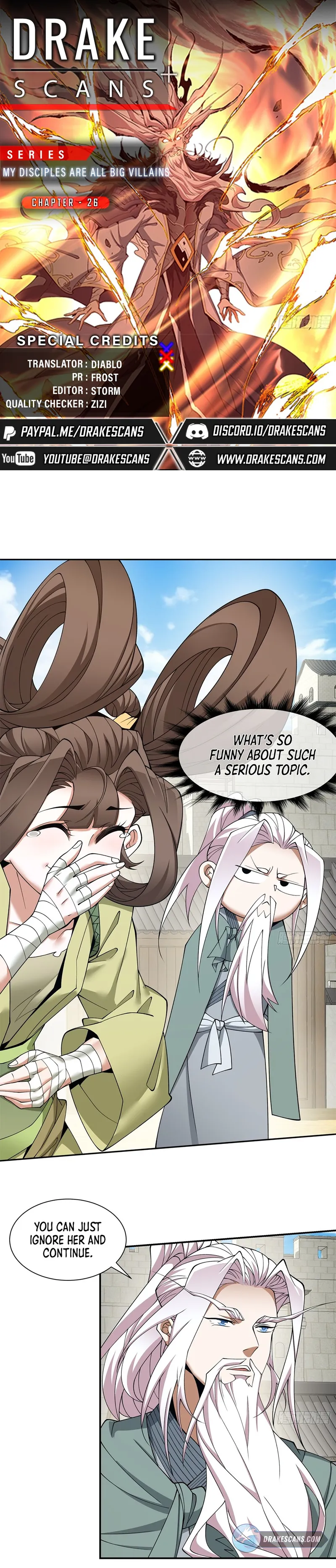 Read My Disciples Are All Big Villains EN Manga Online