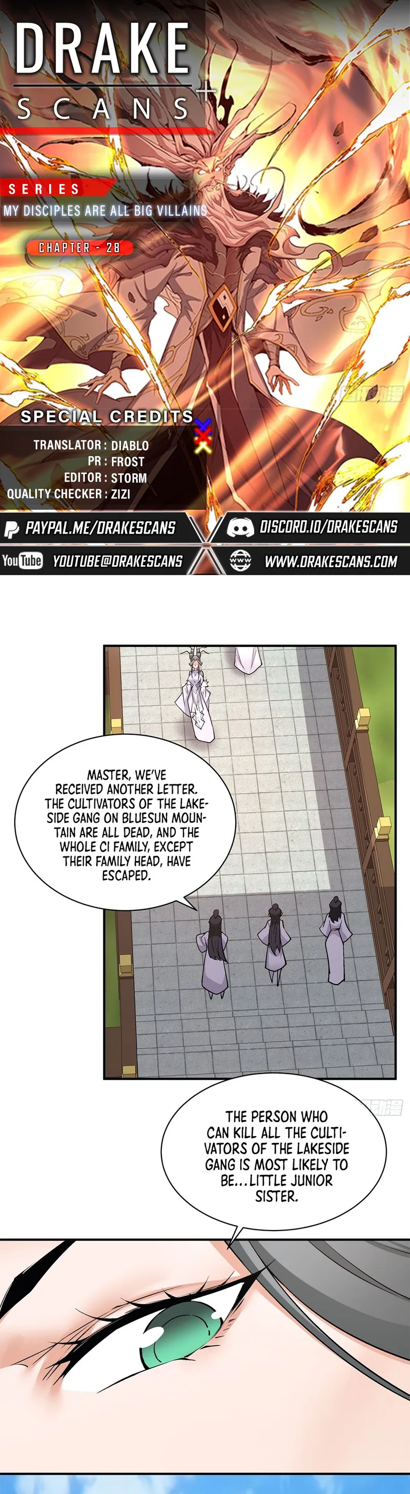Read My Disciples Are All Big Villains EN Manga Online