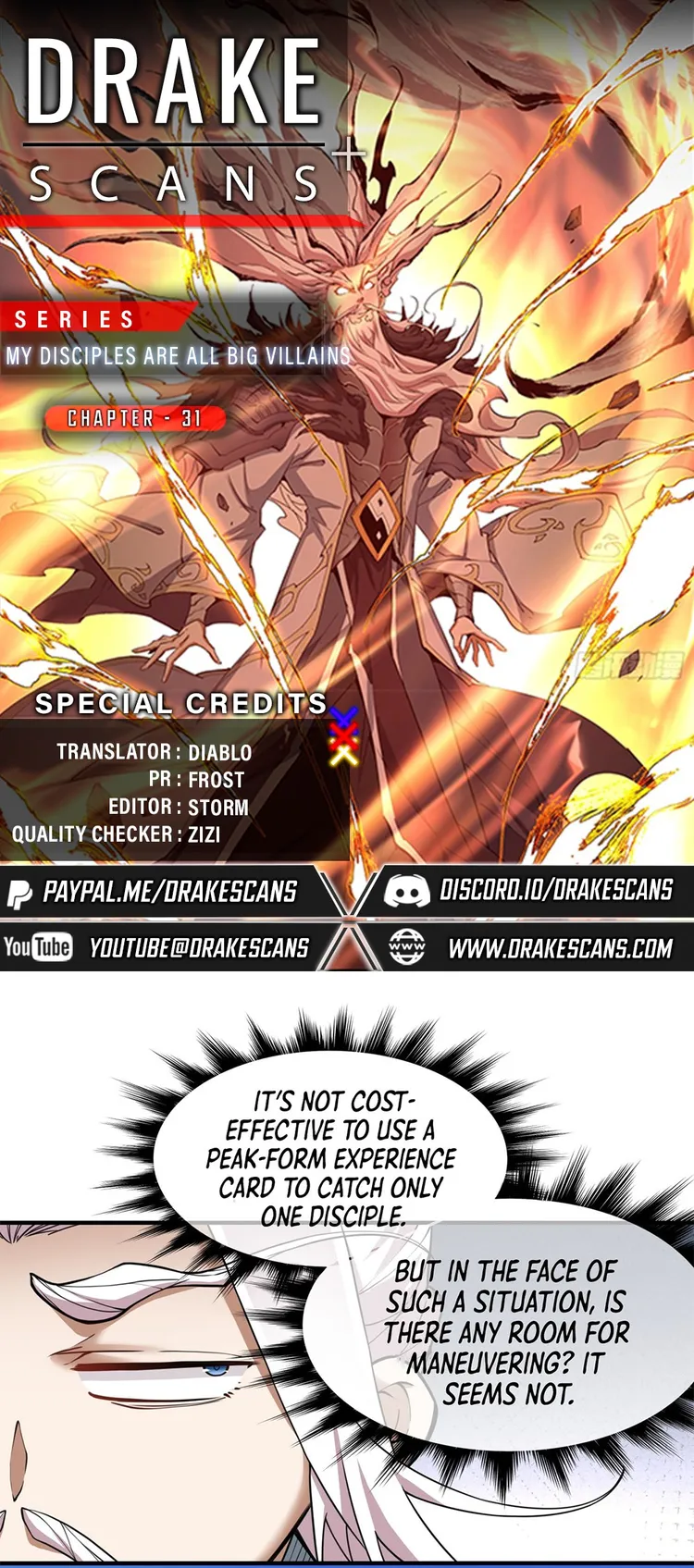 Read My Disciples Are All Big Villains EN Manga Online