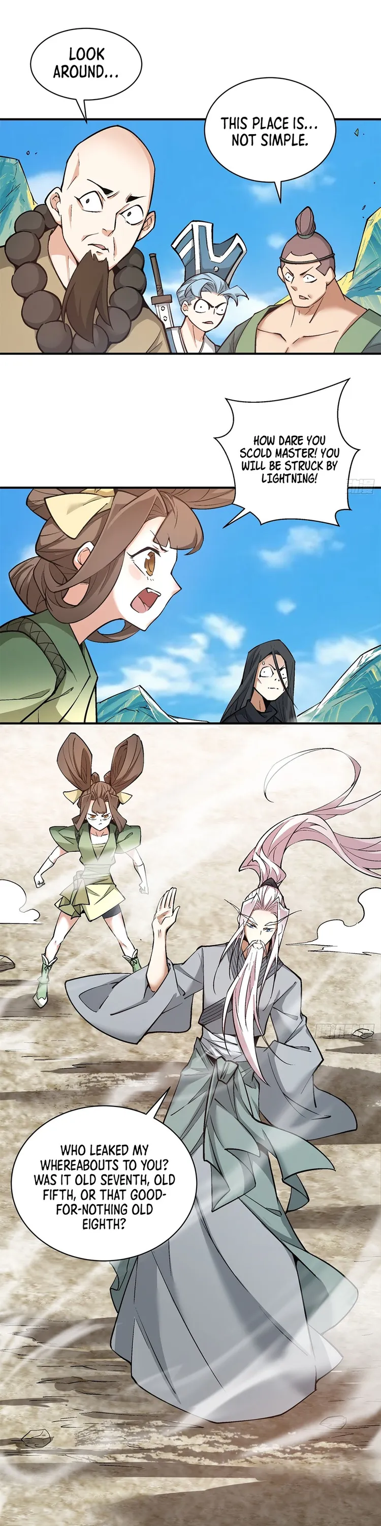 Read My Disciples Are All Big Villains EN Manga Online