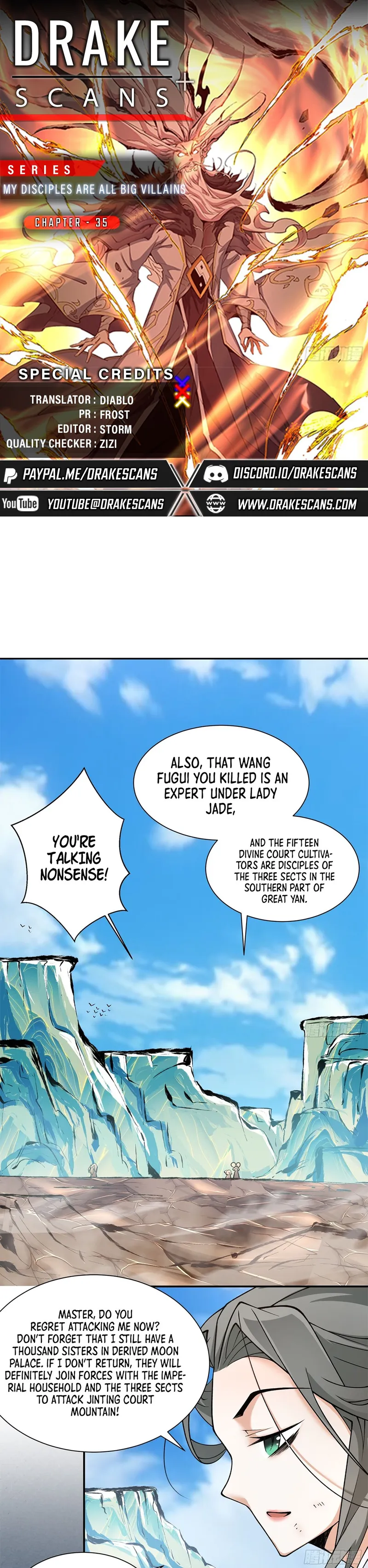 Read My Disciples Are All Big Villains EN Manga Online
