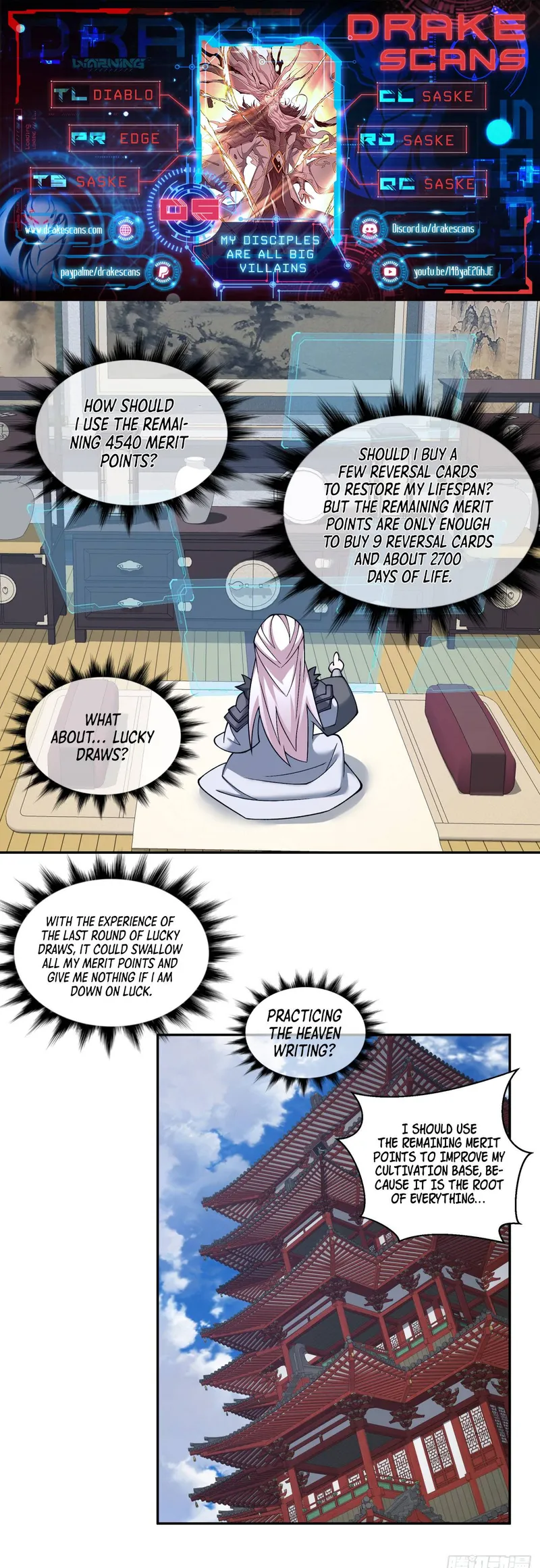 Read My Disciples Are All Big Villains EN Manga Online