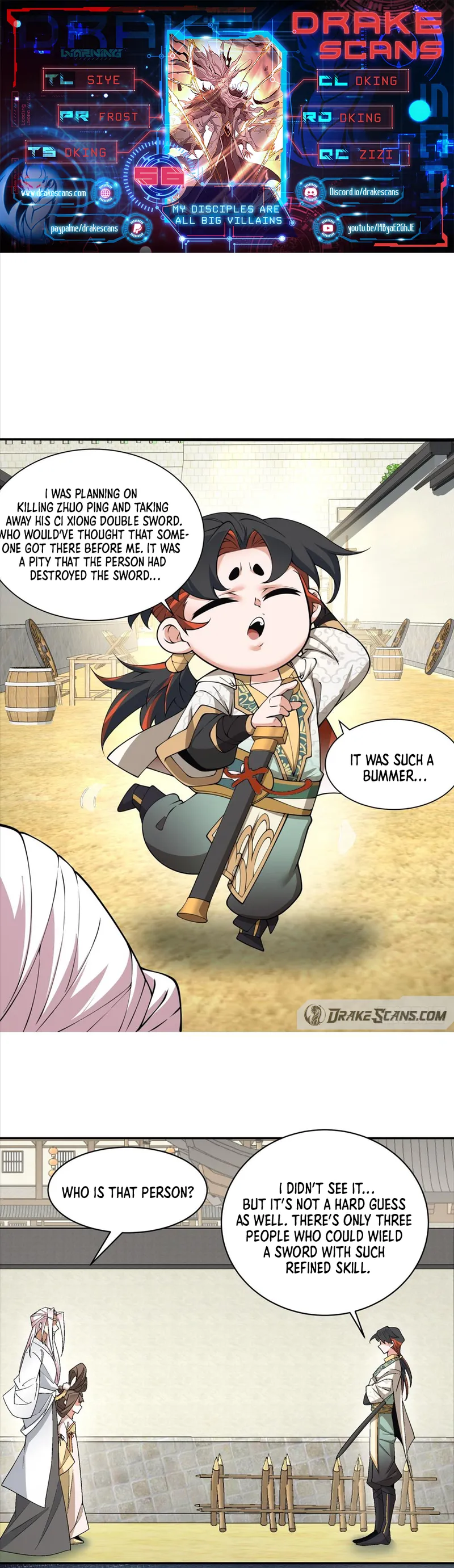 Read My Disciples Are All Big Villains EN Manga Online
