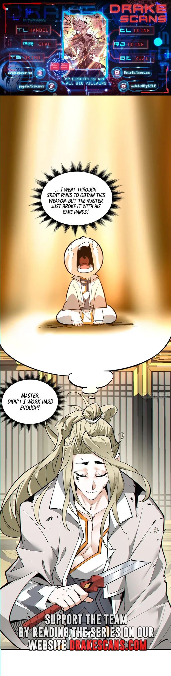 Read My Disciples Are All Big Villains EN Manga Online