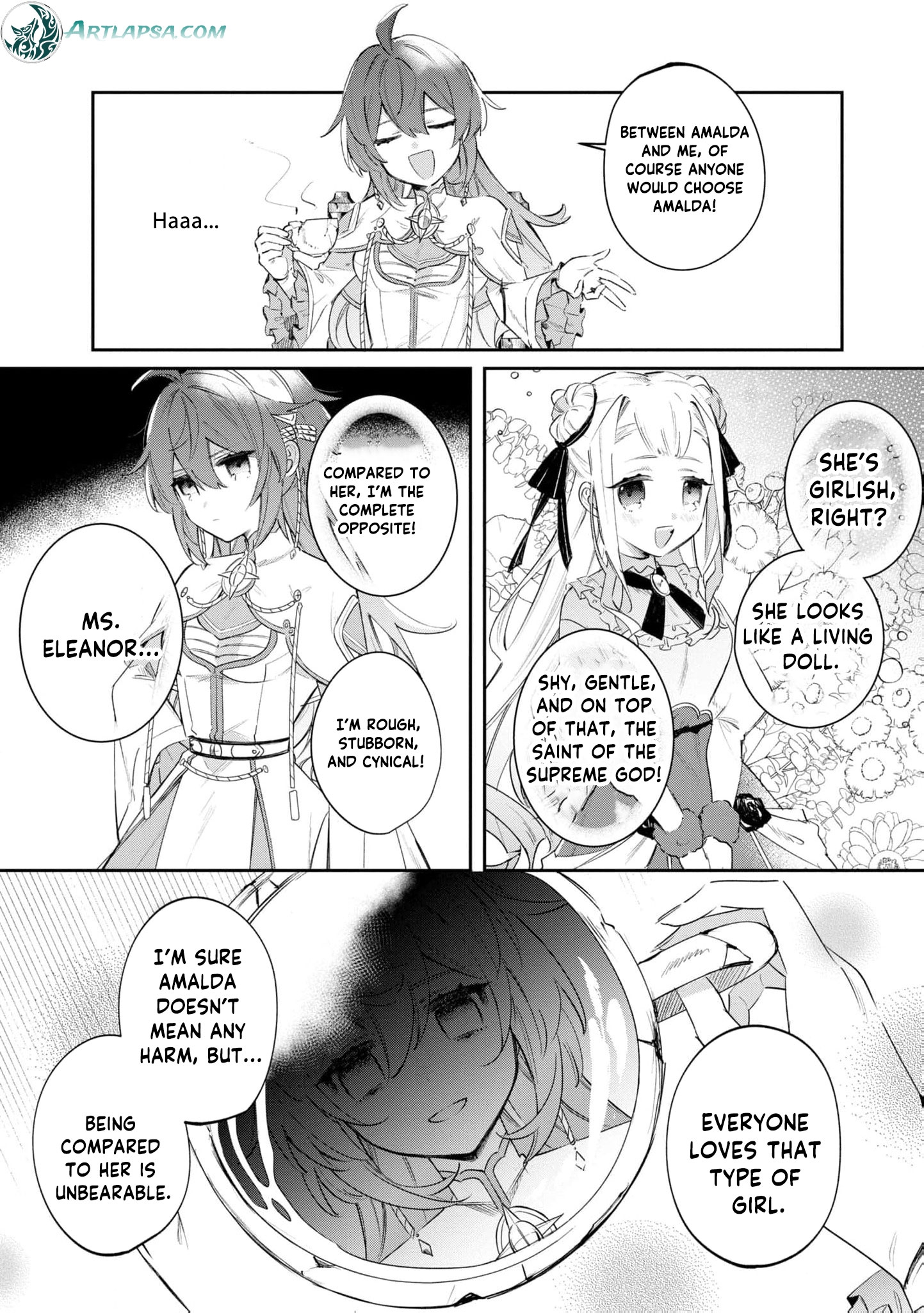 Read My Marriage with the Hideous God EN Manga Online