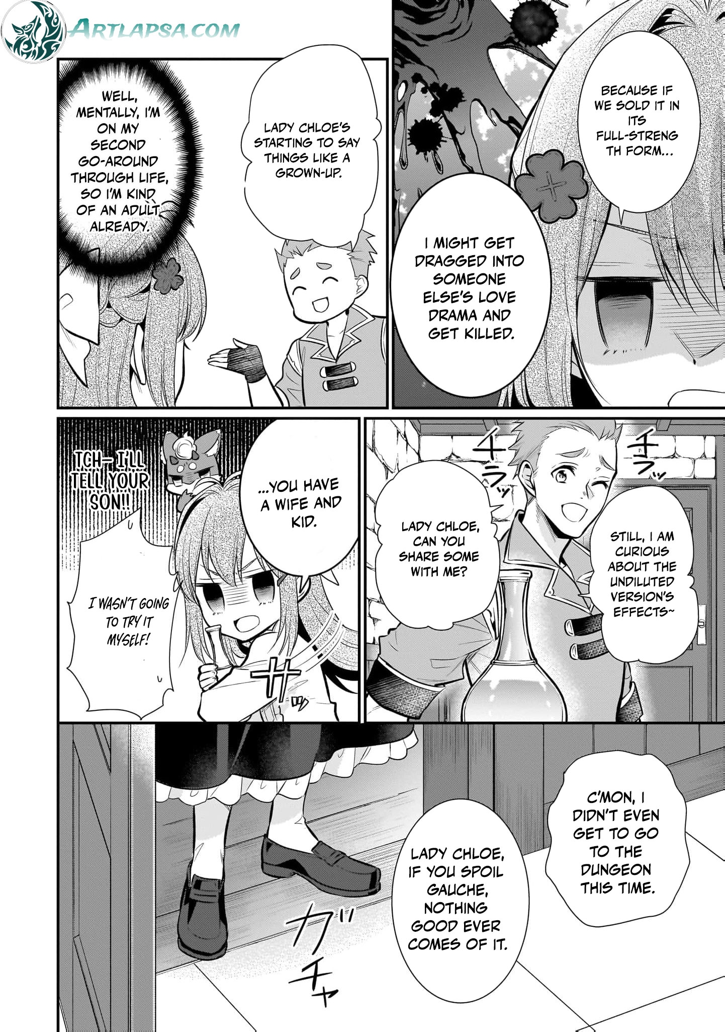 Read My New Life as a Grass Mage_ Living Freely with a Baby Dragon and Overpowered Alchemy EN Manga Online