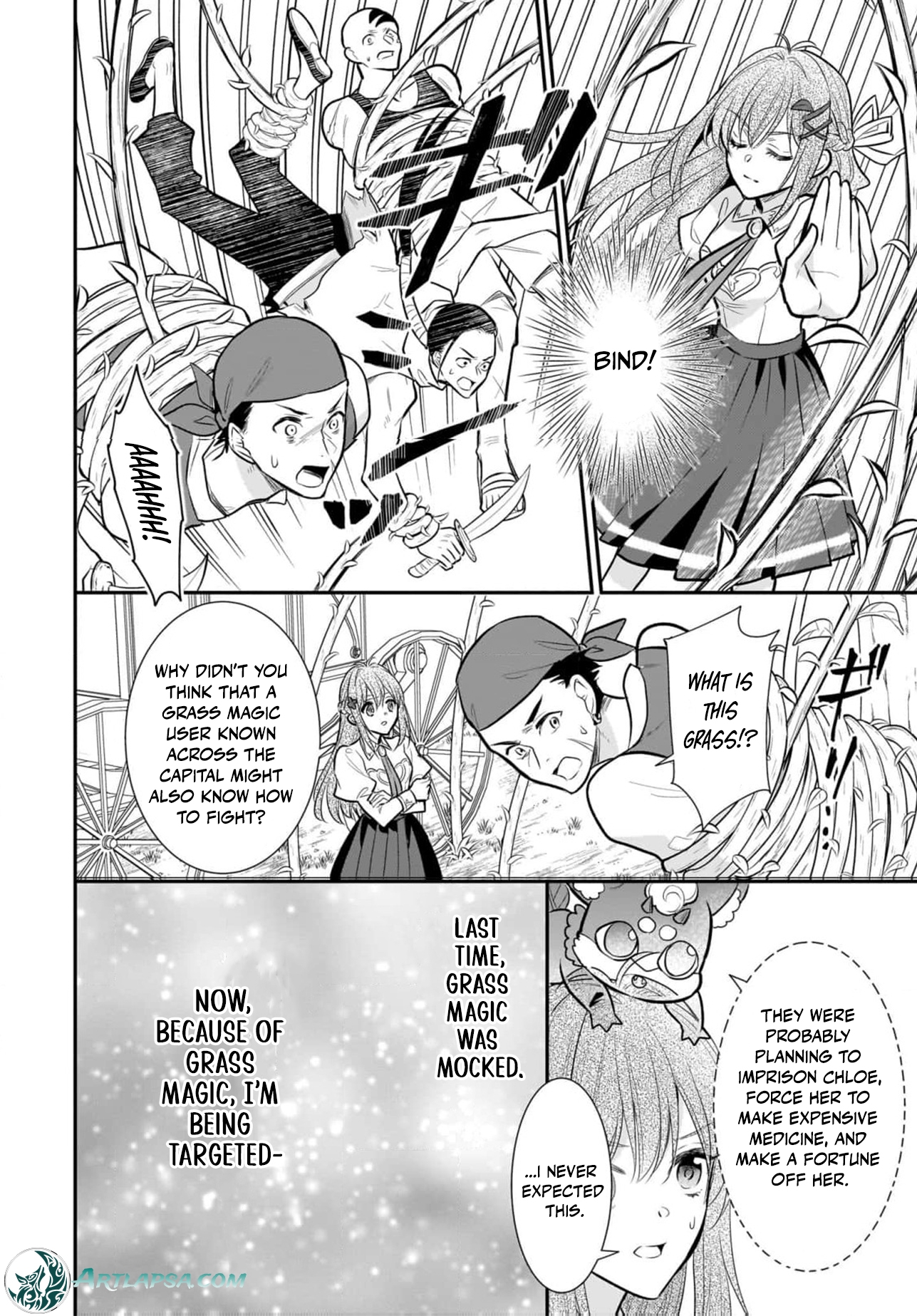 Read My New Life as a Grass Mage_ Living Freely with a Baby Dragon and Overpowered Alchemy EN Manga Online