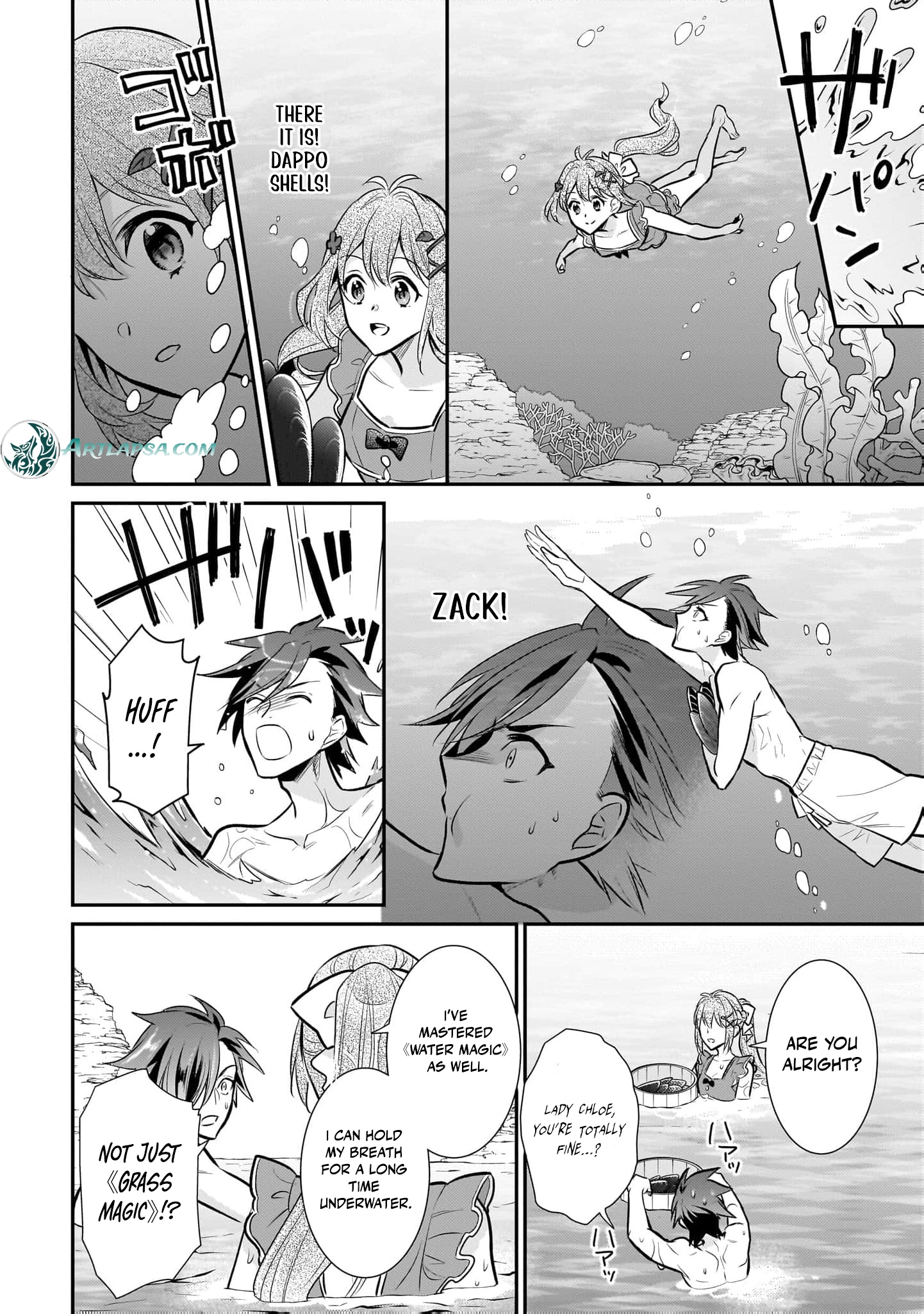 Read My New Life as a Grass Mage_ Living Freely with a Baby Dragon and Overpowered Alchemy EN Manga Online