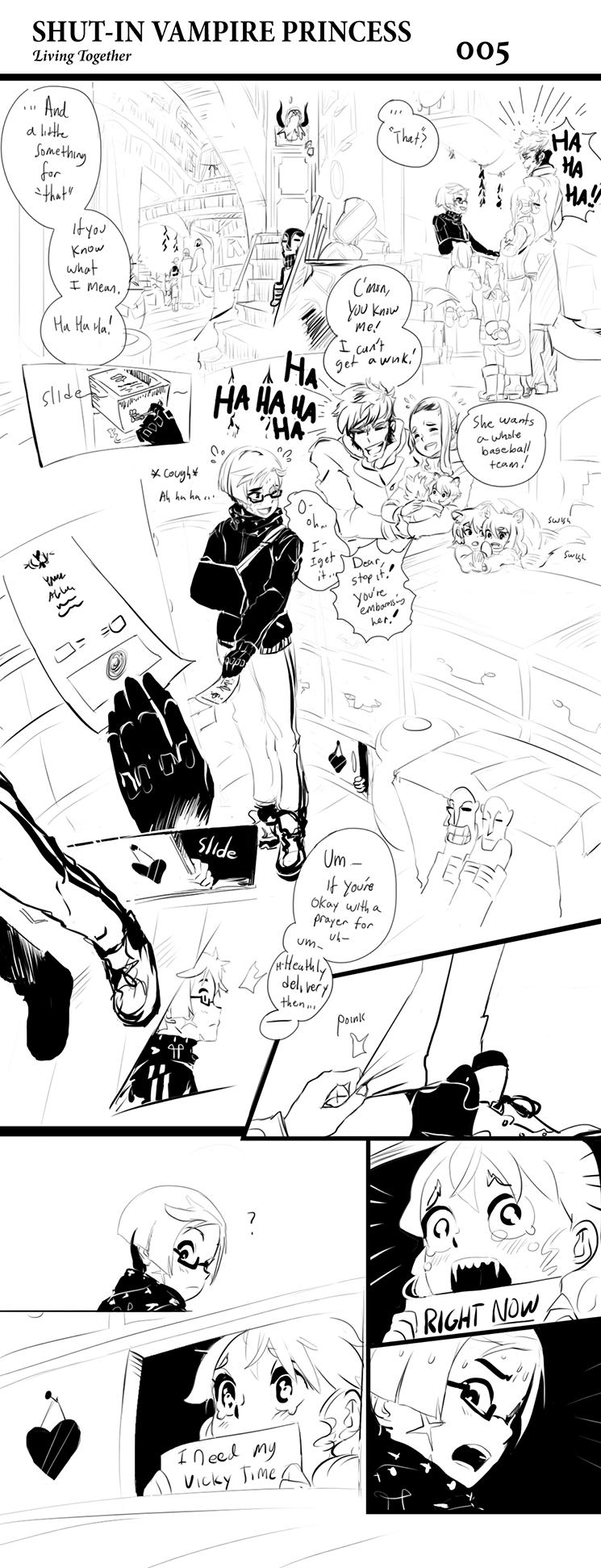 Read My Shut-In Vampire Princess EN Manga Online