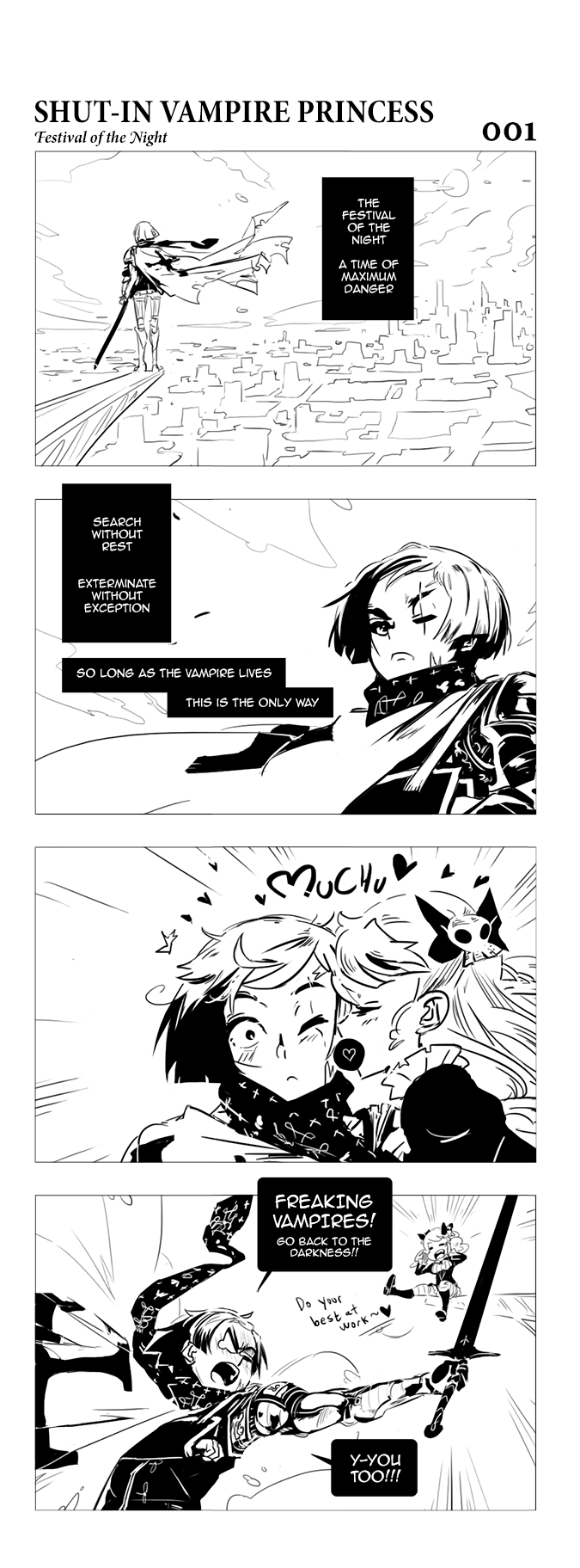 Read My Shut-In Vampire Princess EN Manga Online