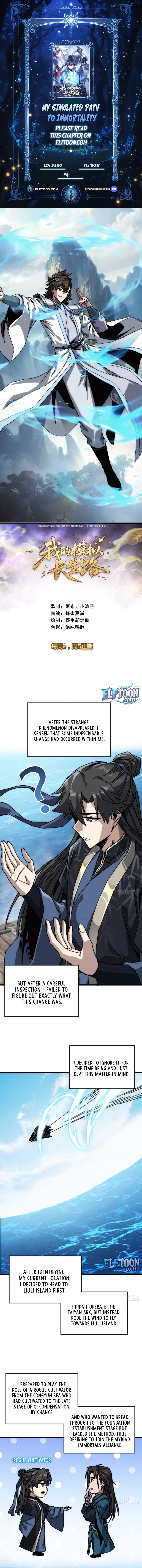 Read My Simulated Path to Immortality EN Manga Online