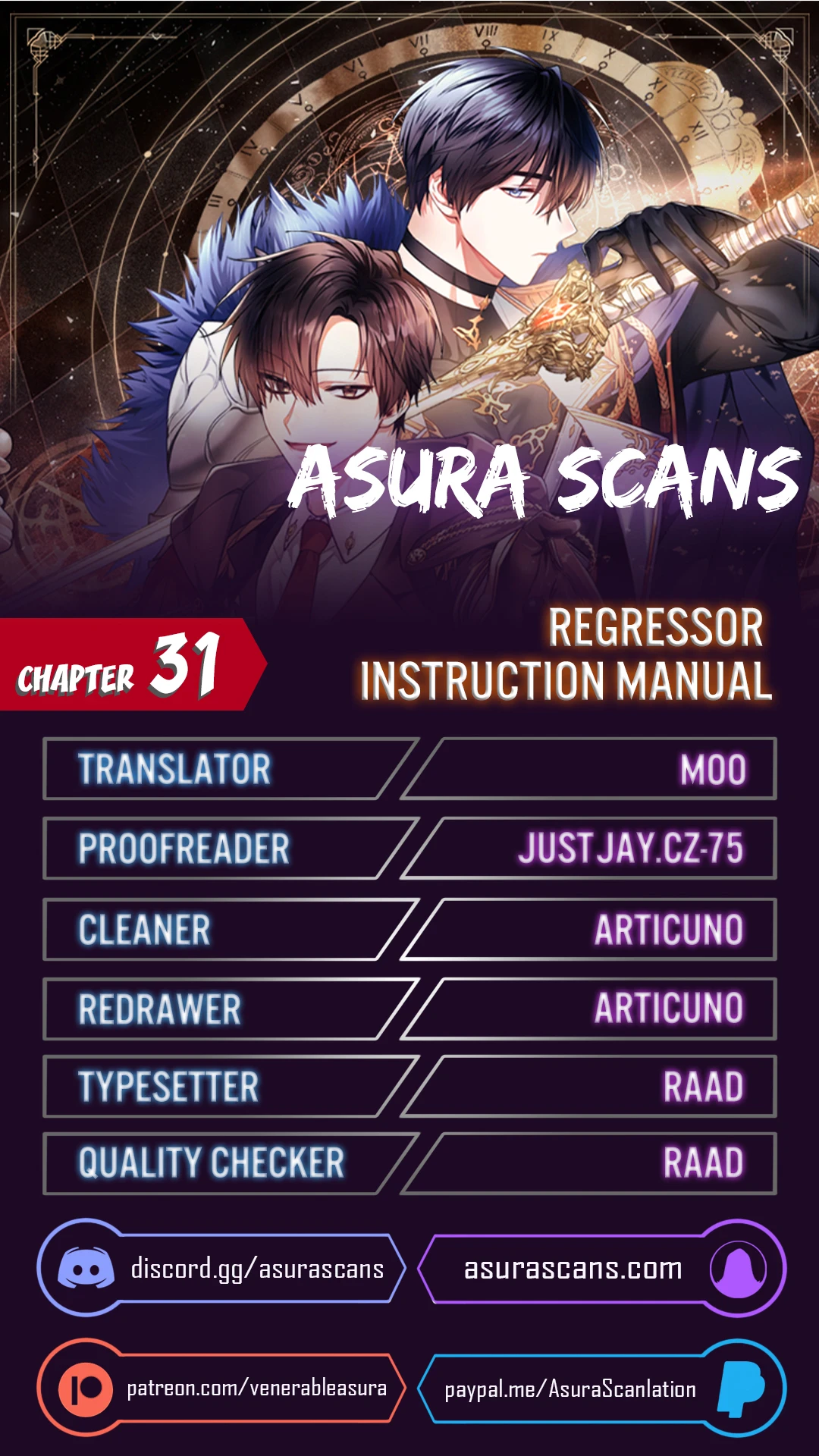 Read Regressor Instruction Manual EN Manga Online