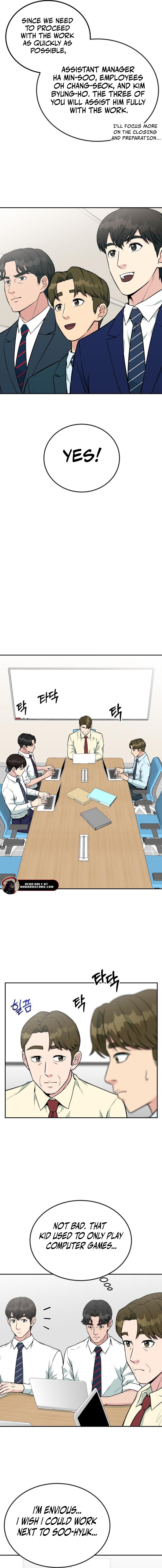 Read Reincarnated as a New Employee EN Manga Online