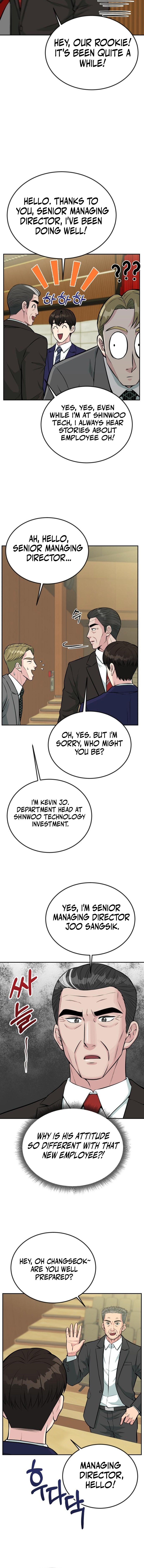 Read Reincarnated as a New Employee EN Manga Online