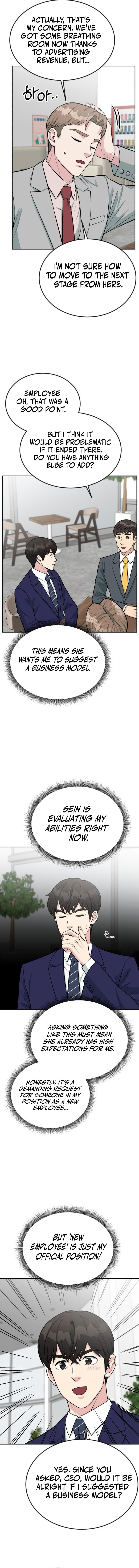 Read Reincarnated as a New Employee EN Manga Online