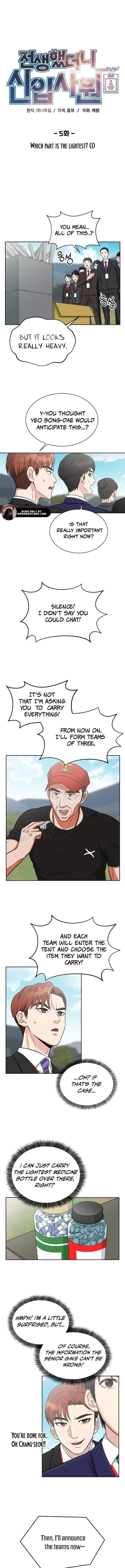 Read Reincarnated as a New Employee EN Manga Online
